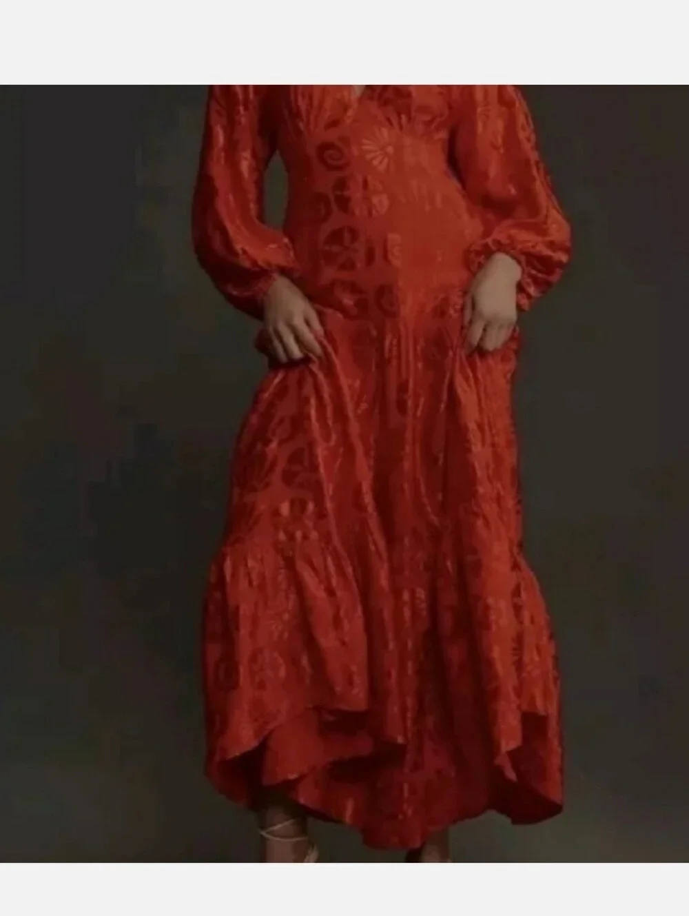 Farm Rio Red Maxidress - Picture 2 of 4